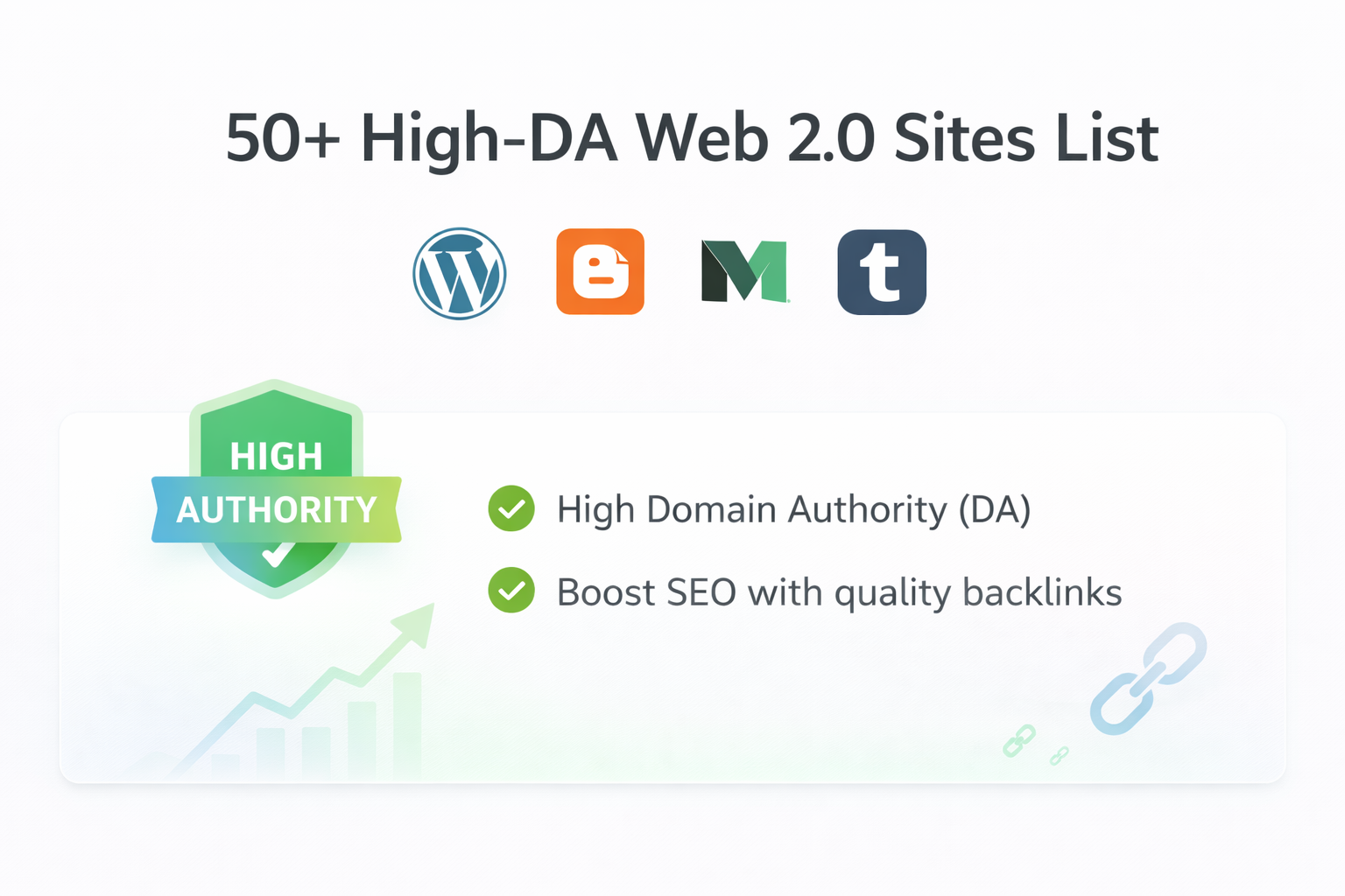 Web 2.0 Submission Sites: The Ultimate List of 50+ High-DA Platforms to Build Powerful Backlinks in 2026